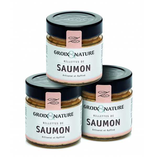 Set of 3 Salmon rillettes