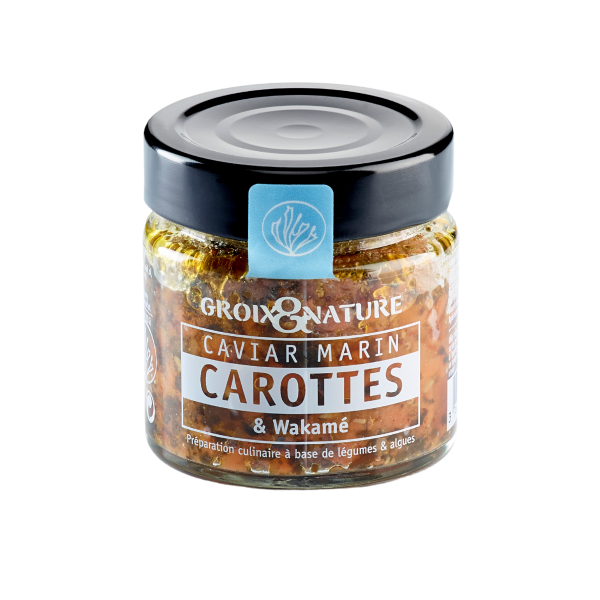 Sea Caviar with Carotts and Wakamé