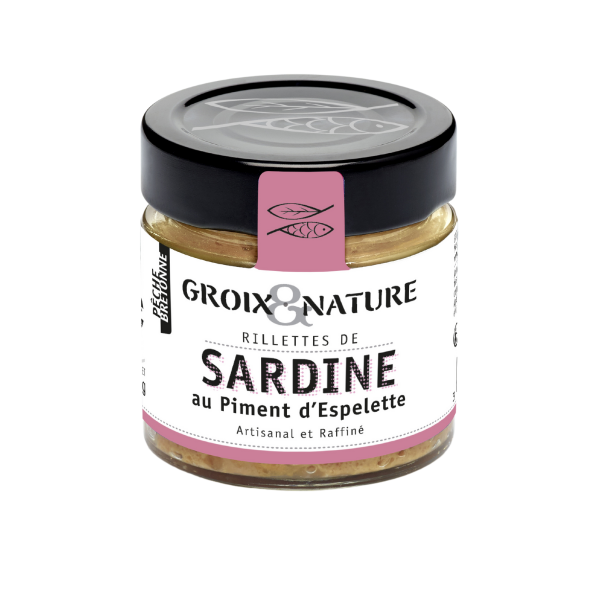Sardine rillettes with Espelette pepper