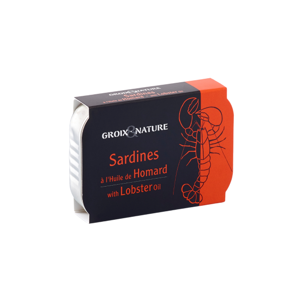 Sardines with Lobster Oil