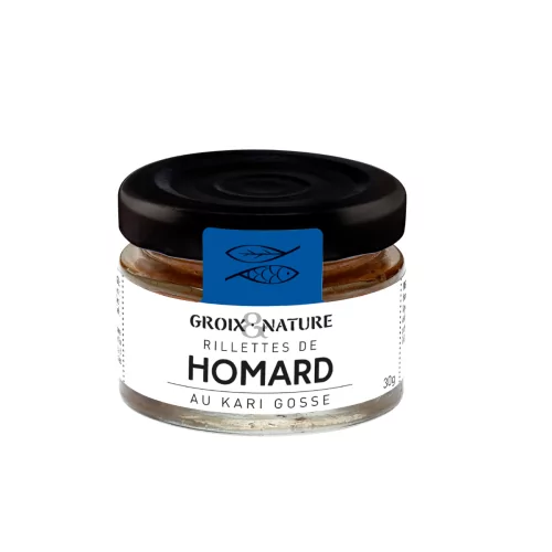 Rillettes de Homard Bleu au Kari Gosse