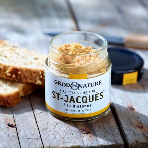 Rillettes de Noix de St Jacques à la Bretonne