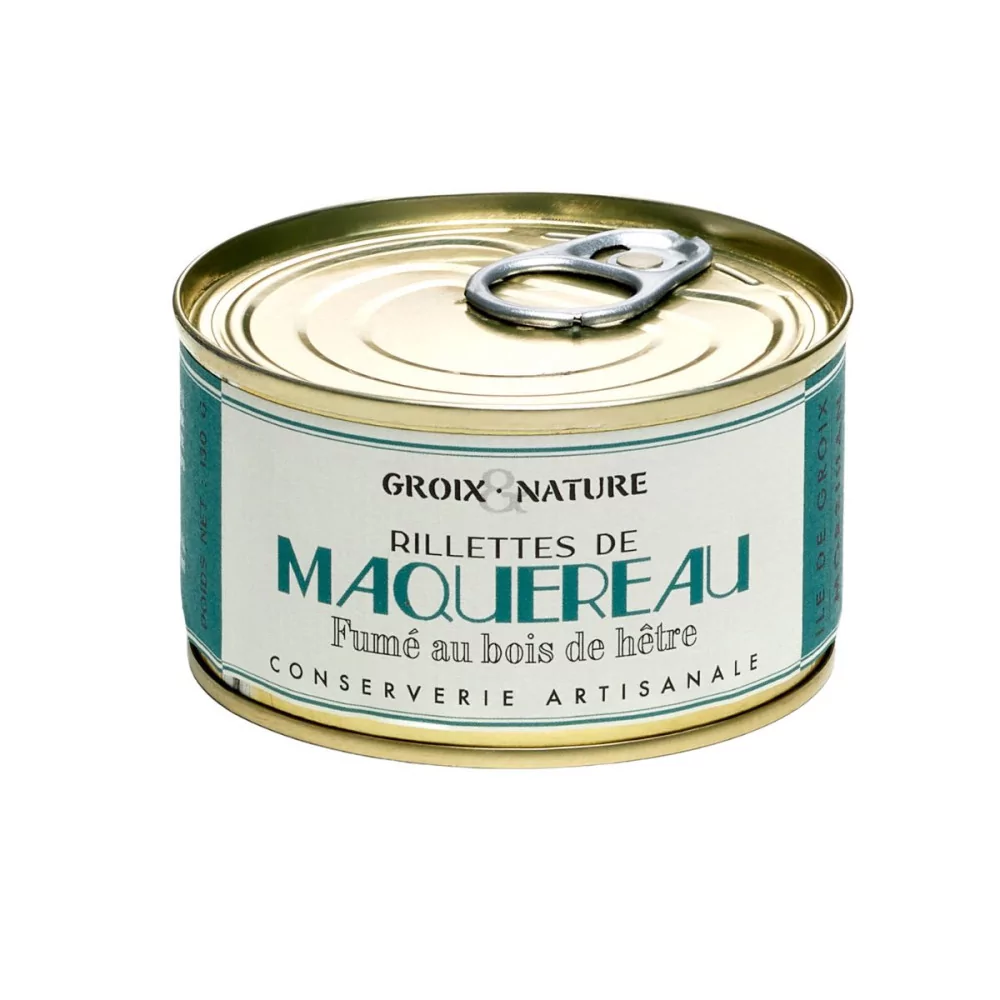 Mackerel rillettes | Smoked mackerel with beech wood