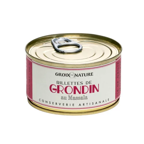 Rillettes de Grondin au Massala - 130g