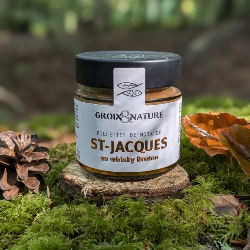 Rillettes de Noix de St Jacques au Whisky Breton