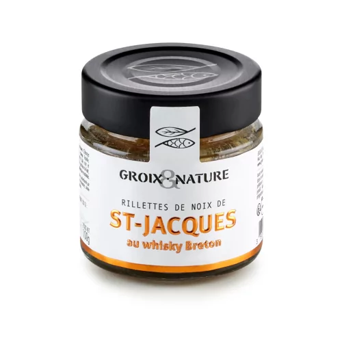 Rillettes de Noix de St Jacques au Whisky Breton