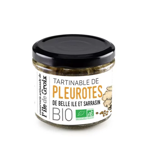 Tartinable de pleurotes de Belle Ile et sarrasin BIO