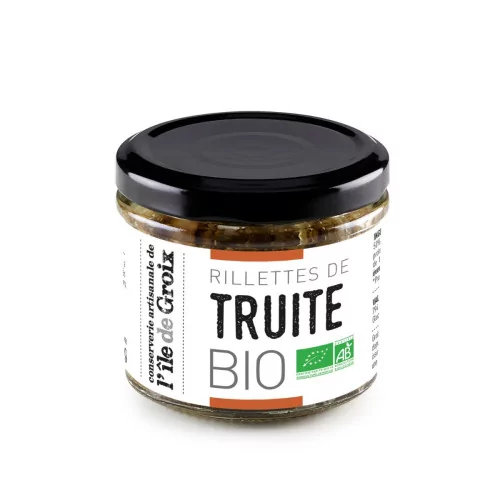 Rillettes de truite de Bretagne BIO