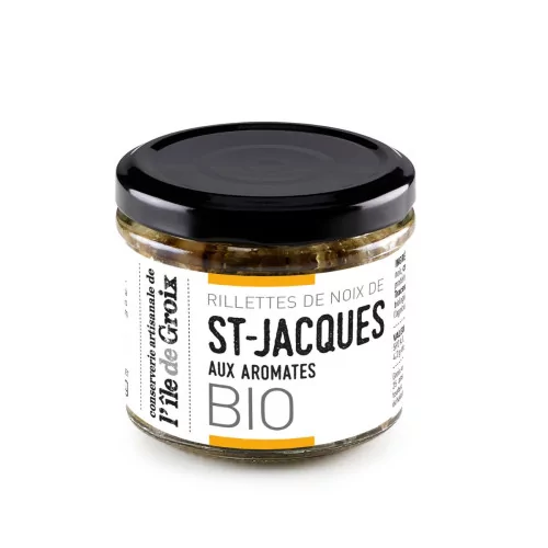 Rillettes de noix de st jacques aux aromates BIO