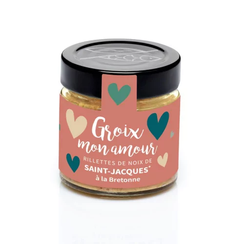 Rillettes de Noix de St Jacques GROIX MON AMOUR