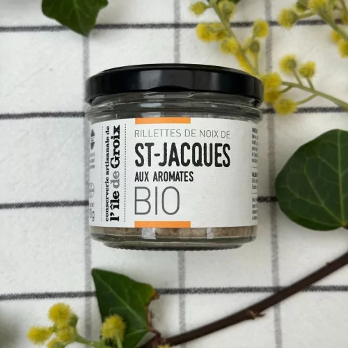 Rillettes de noix de st jacques aux aromates BIO