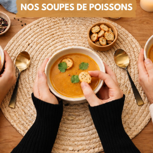 🍂 Le réconfort de l’automne aux saveurs de la mer 🌊 Quand les températures baissent, rien de tel qu’une bonne soupe pour se réchauffer ! Chez Groix & Nature, nos soupes mettent à l’honneur les richesses de la mer à travers des recettes généreuses, cuisinées avec soin dans notre conserverie artisanale sur l’île de Groix. 🐟 Soupe de poissons, velouté de moules au chorizo, bisque de homard ou encore soupe de langoustines… autant de spécialités aux saveurs iodées, à savourer bien au chaud. Accompagnées de quelques croûtons, elles sont idéales pour un repas simple, gourmand et réconfortant. 💙 Retrouvez toute notre gamme de soupes, bisques et veloutés sur notre site www.groix-et-nature.com #groixetnature #soupedepoisson #cuisinebretonne #produitsdelamer #bisquedehomard