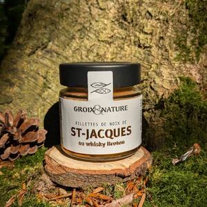 ✨Nouvelle recette exclusive✨Découvrez notre nouvelle création en édition limitée : les Rillettes de Noix de Saint-Jacques au Whisky Breton!Pour cette recette unique, nous avons collaboré avec la @distilleriedesmenhirs , une entreprise familiale bretonne au savoir-faire exceptionnel, qui distille son whisky artisanalement en fût de chêne.🍂 Un mariage de saveurs inédit : savourez les fibres tendres et généreuses des Noix de Saint-Jacques, sublimées par les notes subtiles de blé noir du whisky breton, apportant rondeur et finesse à chaque bouchée. 🍁Pour un apéritif festif et gourmand, laissez-vous tenter par cette association délicate et raffinée 🧡#groixetnature #nouveaute #rillettesdenoixdesaintjacques #whiskybreton #distilleriedesmenhirs #editionlimitee #collaboration #bretagne