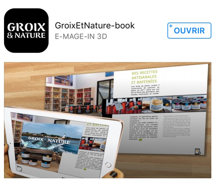 Download the Groix & Nature app