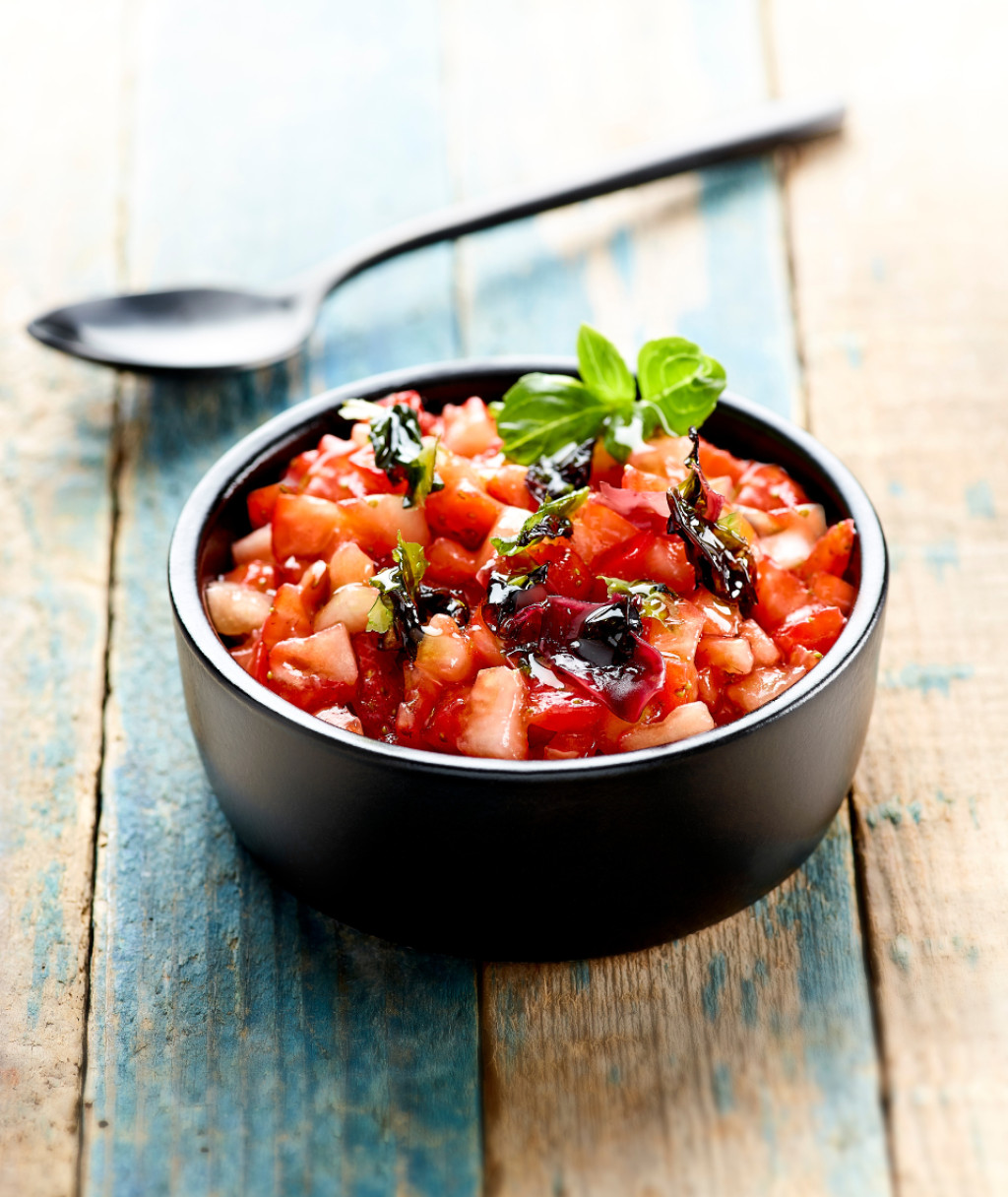 Marinade de Fraises à l'Huile d'algues