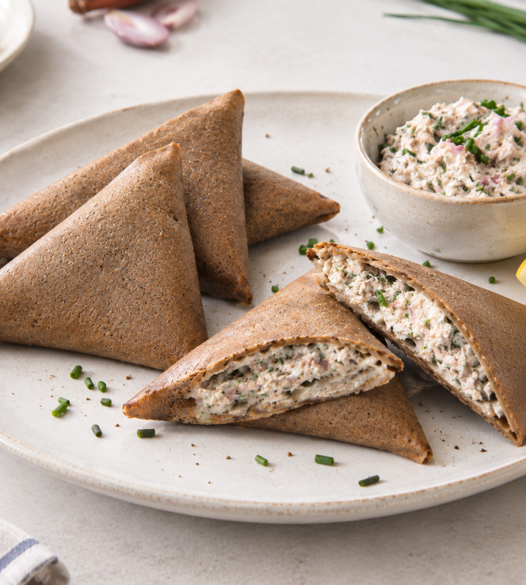Samoussas bretons à la sardine