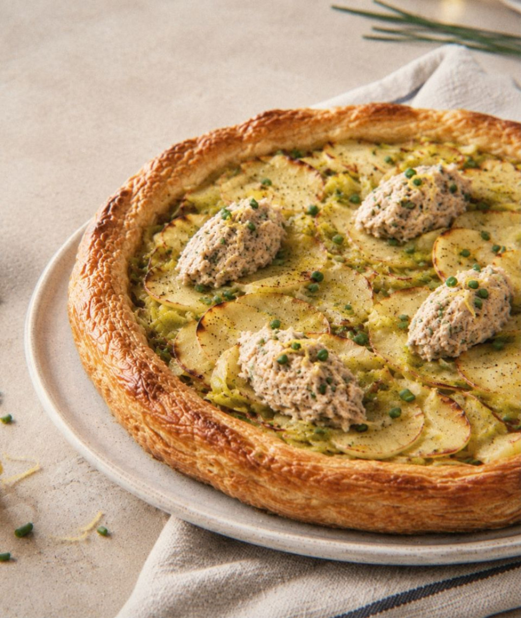 Tarte au maquereau 