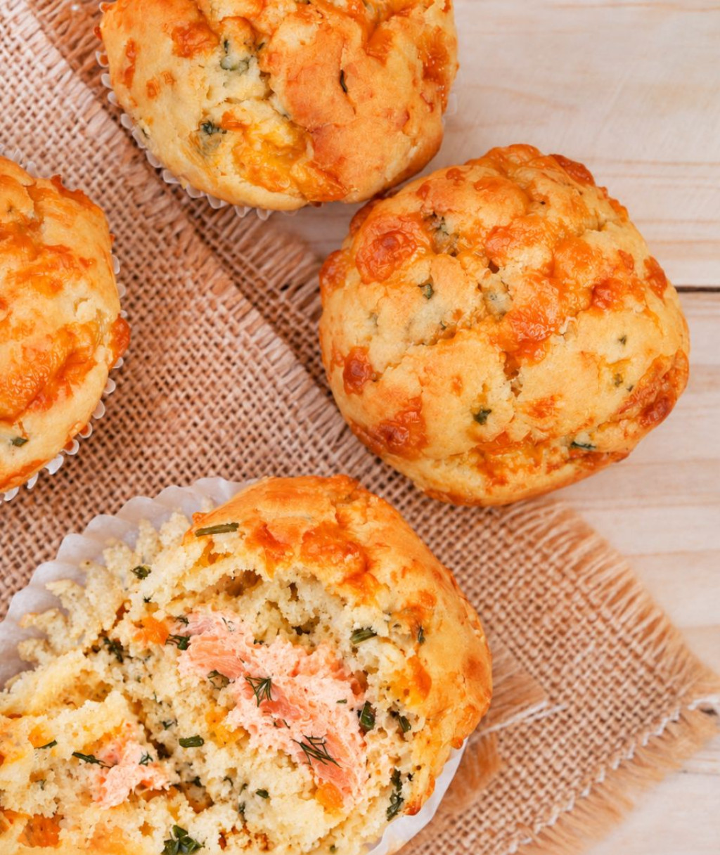 Muffins au saumon