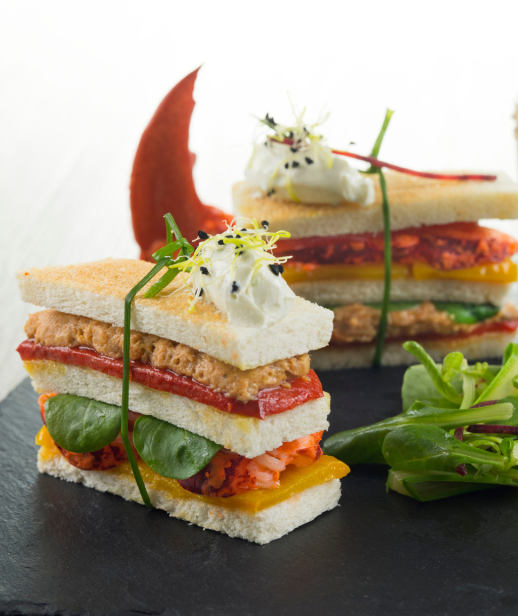 Club Sandwich de Rillettes de Homard