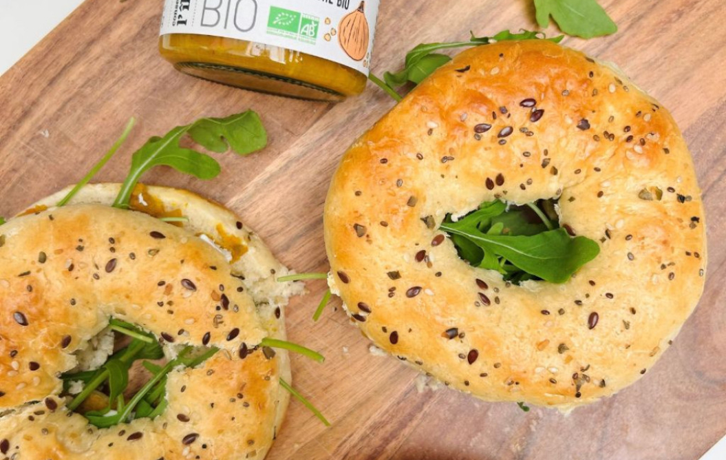 Bagels au tartinable de potimarron
