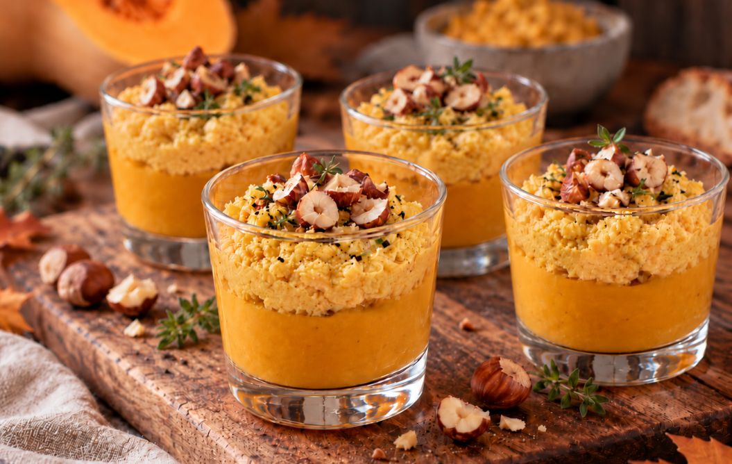 8 recettes de verrines originales pour un apéro d’automne