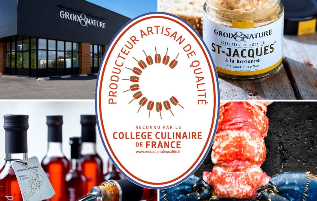 La Conserverie Groix&Nature, reconnue par Le Collège Culinaire de France